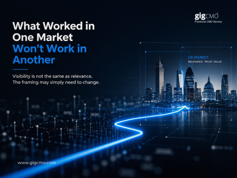 What worked in one market won’t automatically work in the UK